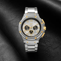 Thumbnail for AM1046SS - AMBASSADOR SILVER & GOLD WATCH