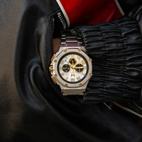 Thumbnail for AM1046SS - AMBASSADOR SILVER & GOLD WATCH