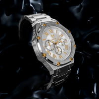 Thumbnail for AM1045SS - AMBASSADOR SILVER & GOLD WATCH