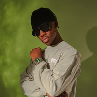 Thumbnail for AM1055SS - AMBASSADOR SILVER / DOOM GREEN WATCH