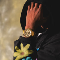 Thumbnail for AM186SS - AMBASSADOR POLISH 18K PLATED / GOLD / SS BAND