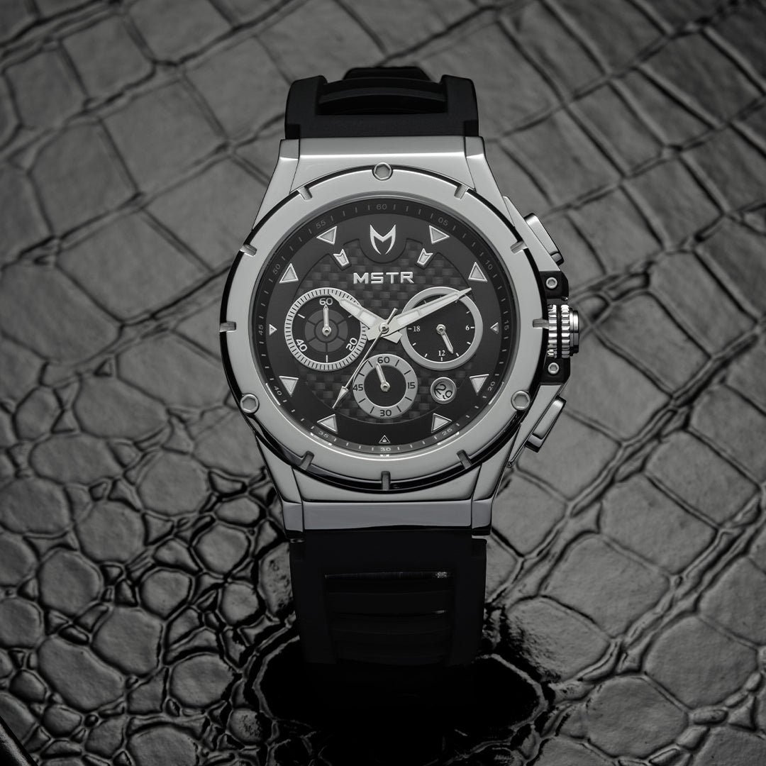 AM278PRB - MK SILVER POLISHED WATCH MSTR